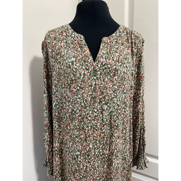 Beachlunchlounge Women's Floral Maxi Dress Multicolor Size M Casual - Picture 10 of 11